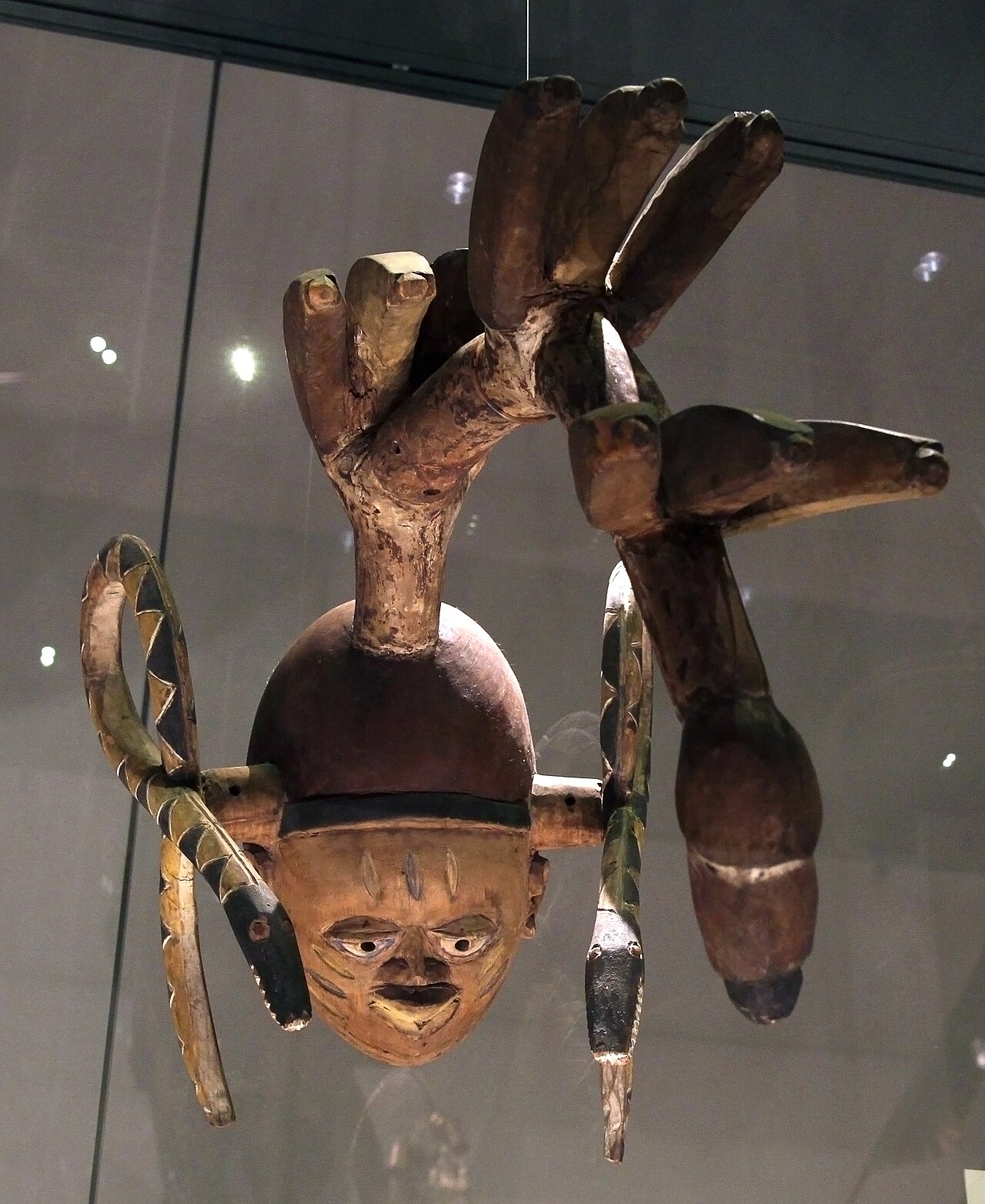 Yoruba Gelede masquerade mask